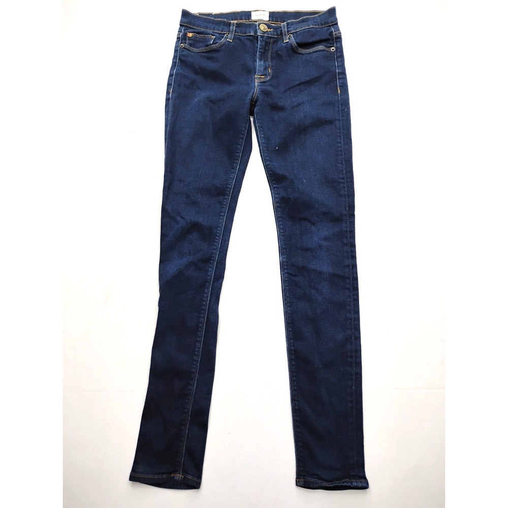 Hudson Jeans Womens 26 Blue Nico Midrise Super Skinny Stretch Made in USA